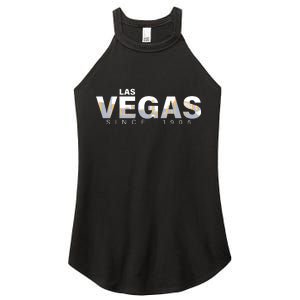 Classic Las Vegas Since 1905 Women's Perfect Tri Rocker Tank