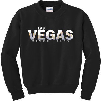 Classic Las Vegas Since 1905 Kids Sweatshirt