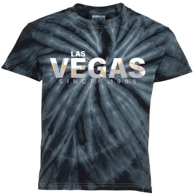 Classic Las Vegas Since 1905 Kids Tie-Dye T-Shirt