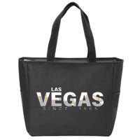 Classic Las Vegas Since 1905 Zip Tote Bag