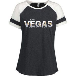 Classic Las Vegas Since 1905 Enza Ladies Jersey Colorblock Tee