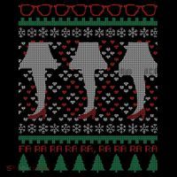 Classic Leg Lamp Funny Ugly Christmas Sweatshirt