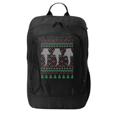 Classic Leg Lamp Funny Ugly Christmas City Backpack