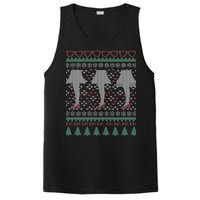 Classic Leg Lamp Funny Ugly Christmas PosiCharge Competitor Tank