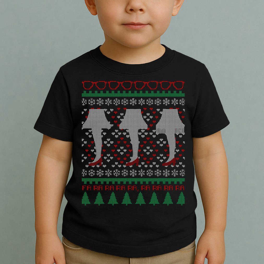 Classic Leg Lamp Funny Ugly Christmas Toddler T-Shirt