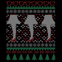 Classic Leg Lamp Funny Ugly Christmas Toddler T-Shirt