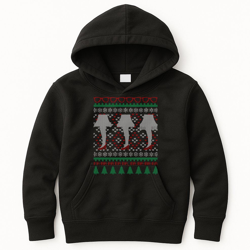 Classic Leg Lamp Funny Ugly Christmas Kids Hoodie