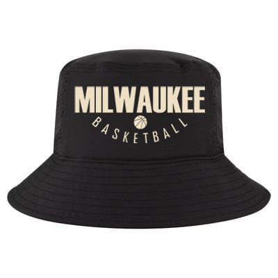 Classic Milwaukee Basketball Cool Comfort Performance Bucket Hat