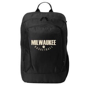 Classic Milwaukee Basketball City Backpack