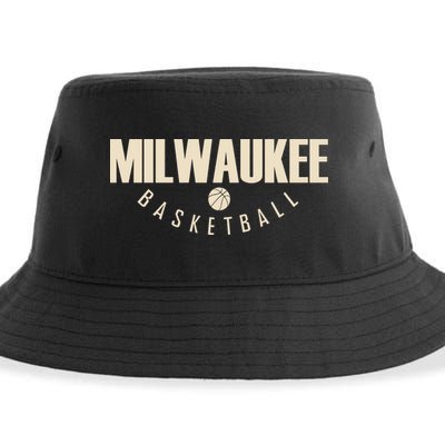Classic Milwaukee Basketball Sustainable Bucket Hat