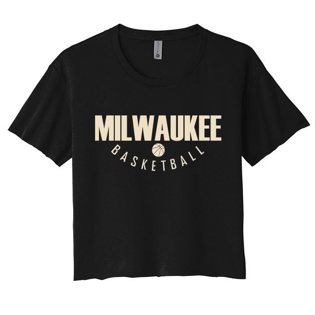 Classic Milwaukee Basketball Crop Top