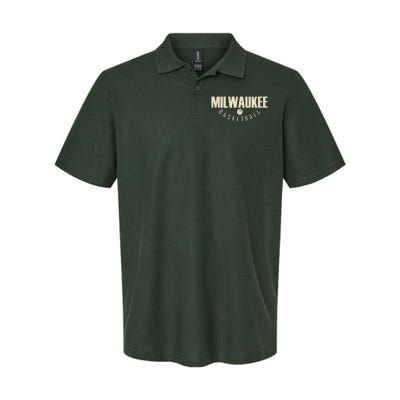 Classic Milwaukee Basketball Softstyle Adult Sport Polo