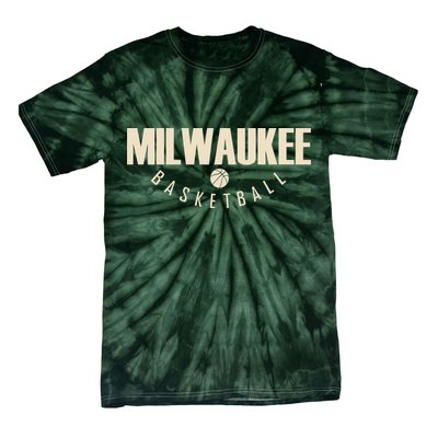 Classic Milwaukee Basketball Tie-Dye T-Shirt