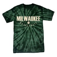 Classic Milwaukee Basketball Tie-Dye T-Shirt