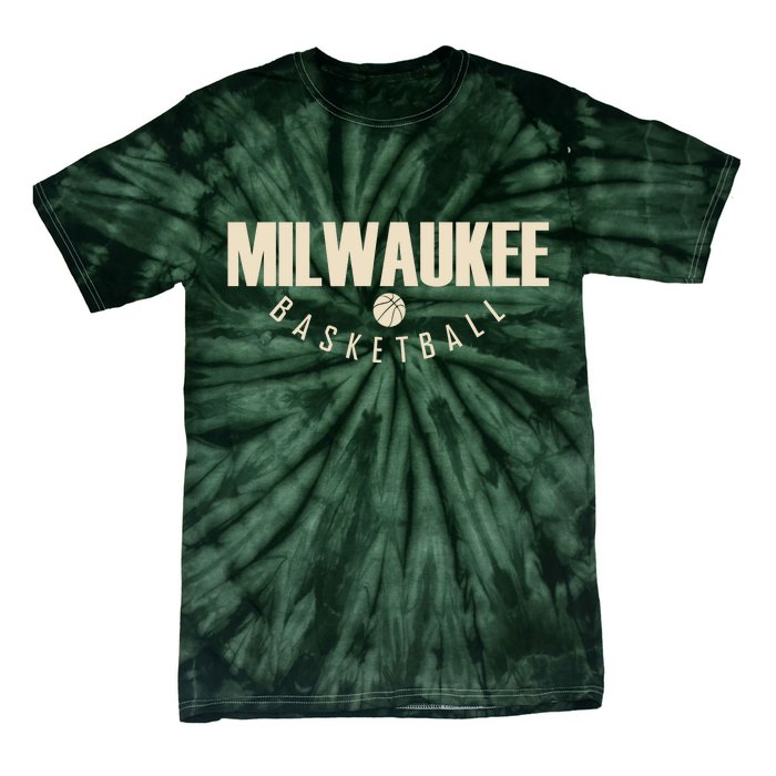 Classic Milwaukee Basketball Tie-Dye T-Shirt