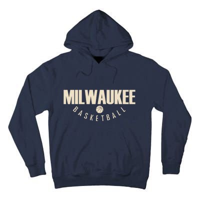 Classic Milwaukee Basketball Tall Hoodie