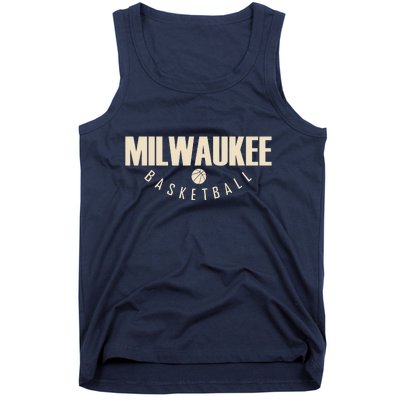 Classic Milwaukee Basketball Tank Top