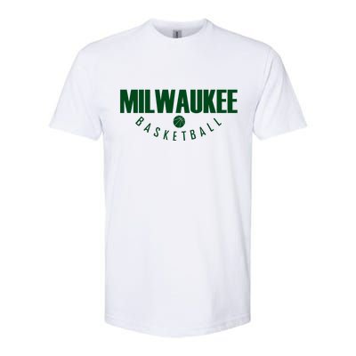 Classic Milwaukee Basketball Softstyle CVC T-Shirt