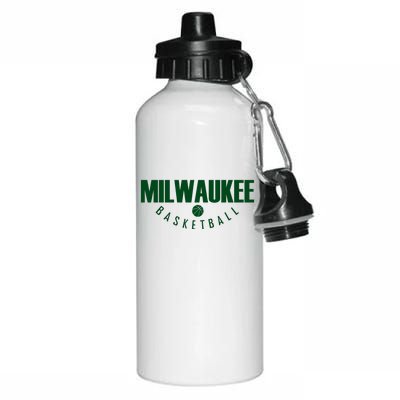 Classic Milwaukee Basketball Aluminum Water Bottle 