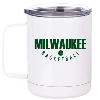 Classic Milwaukee Basketball 12 oz Stainless Steel Tumbler Cup