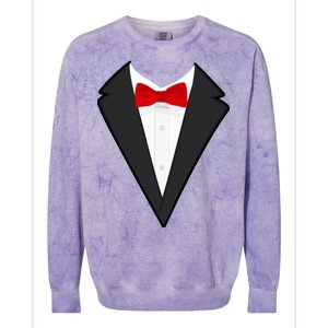 Classic Party Tuxedo Colorblast Crewneck Sweatshirt