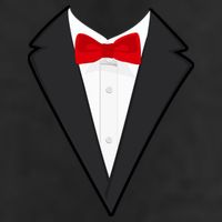 Classic Party Tuxedo Garment-Dyed Fleece Hoodie
