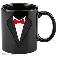Classic Party Tuxedo 11oz C Handle Ceramic Mug