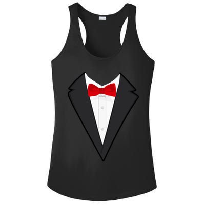 Classic Party Tuxedo Ladies PosiCharge Competitor Racerback Tank