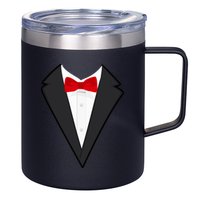 Classic Party Tuxedo 12oz Stainless Steel Coffee Mug