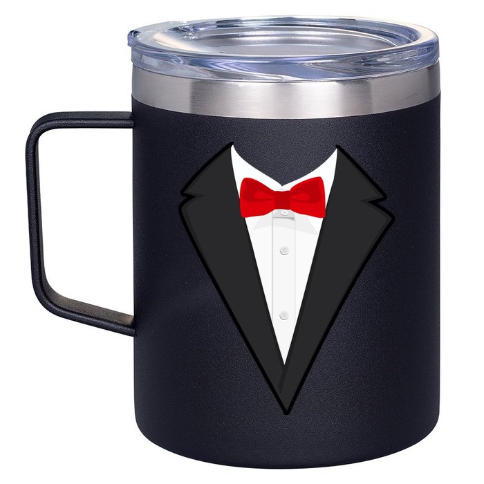 Classic Party Tuxedo 12oz Stainless Steel Coffee Mug