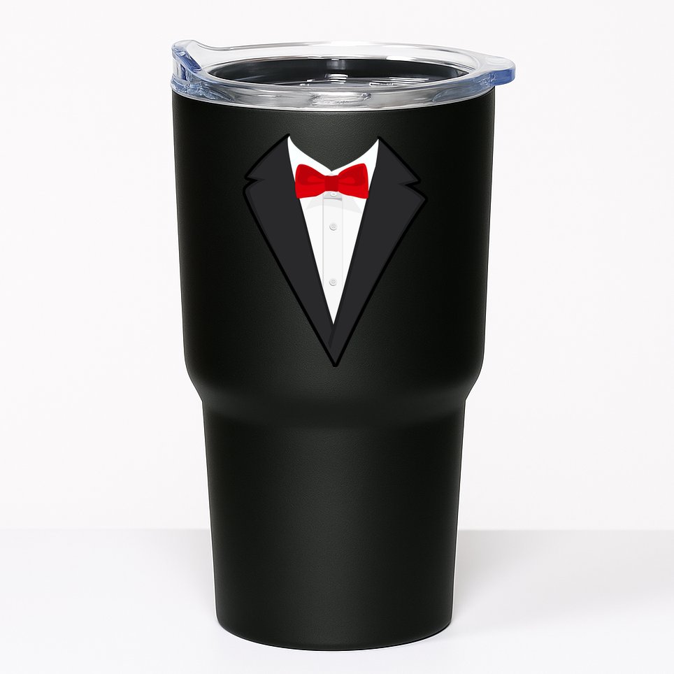 Classic Party Tuxedo Tumbler