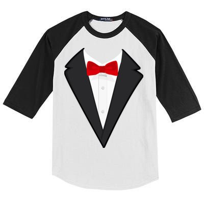 Classic Party Tuxedo Kids Colorblock Raglan Jersey