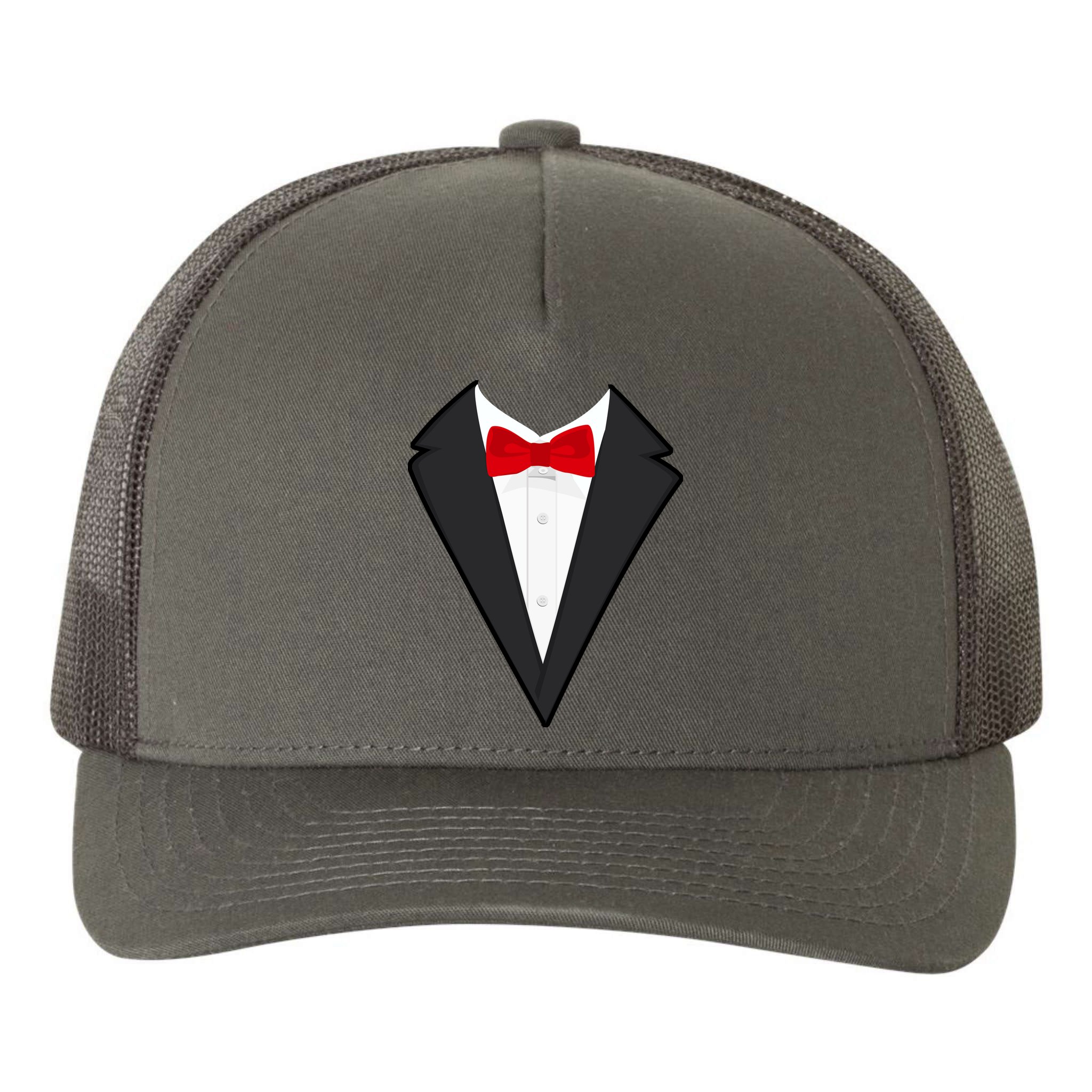 Classic Party Tuxedo Yupoong Adult 5-Panel Trucker Hat