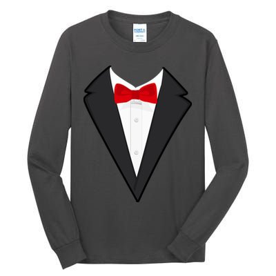Classic Party Tuxedo Tall Long Sleeve T-Shirt