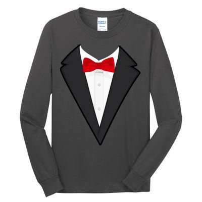 Classic Party Tuxedo Tall Long Sleeve T-Shirt