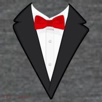 Classic Party Tuxedo Tank Top