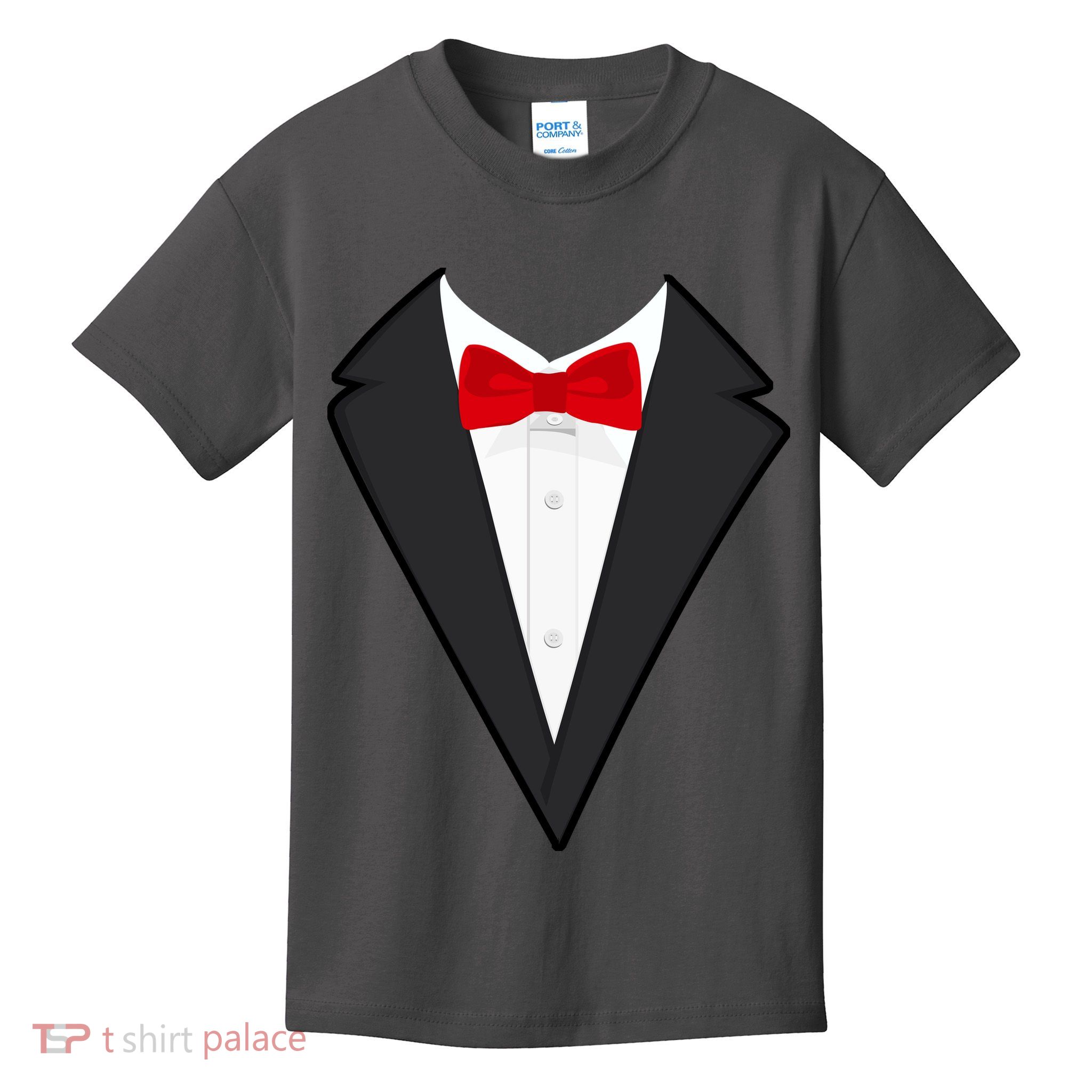 Classic Party Tuxedo Kids T-Shirt
