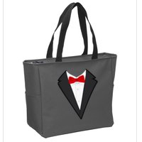 Classic Party Tuxedo Zip Tote Bag
