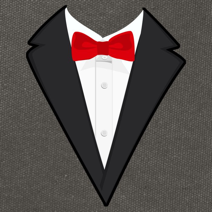 Classic Party Tuxedo Cotton Canvas Backpack