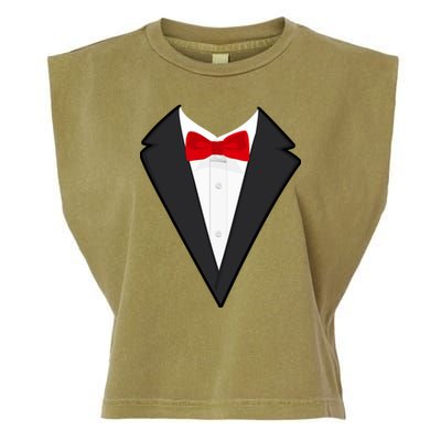 Classic Party Tuxedo Garment-Dyed Women's Muscle Tee