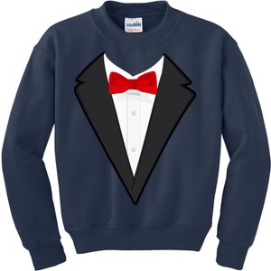 Classic Party Tuxedo Kids Sweatshirt