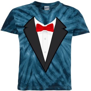 Classic Party Tuxedo Kids Tie-Dye T-Shirt