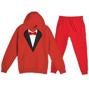 Classic Party Tuxedo Premium Hooded Sweatsuit Set