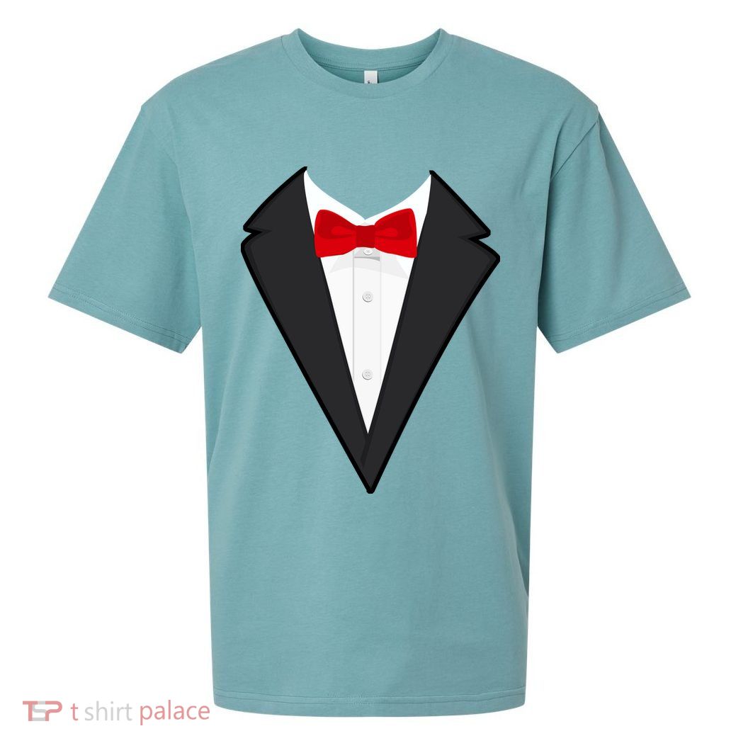 Classic Party Tuxedo Sueded Cloud Jersey T-Shirt