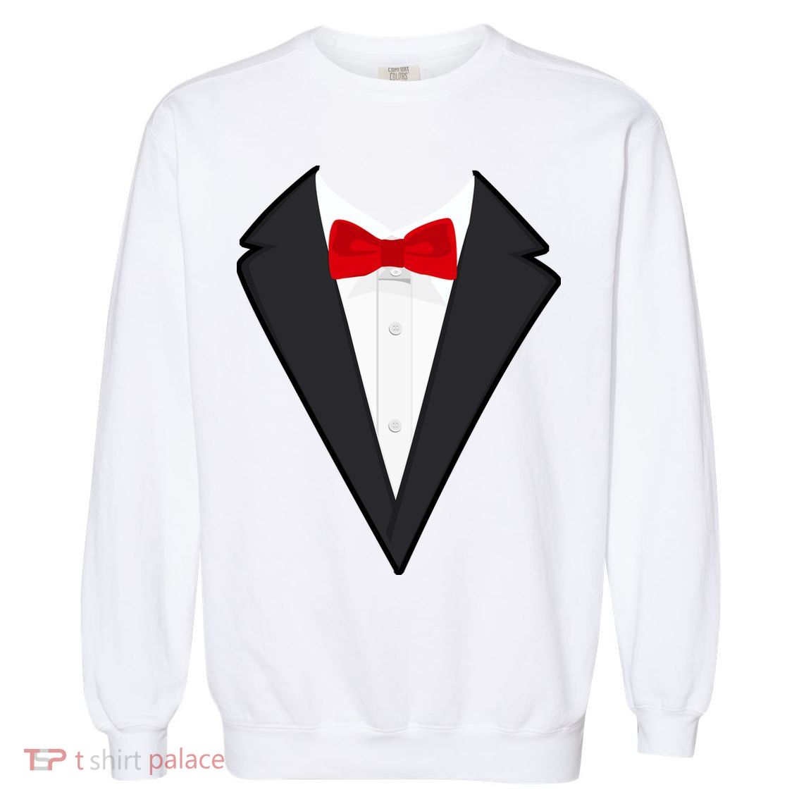 Classic Party Tuxedo Garment-Dyed Sweatshirt