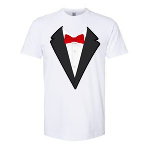 Classic Party Tuxedo Softstyle CVC T-Shirt