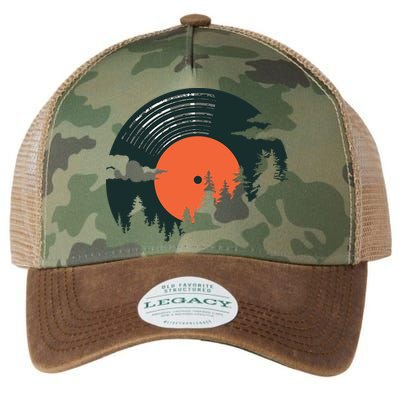 Classic Record Forest  Legacy Tie Dye Trucker Hat