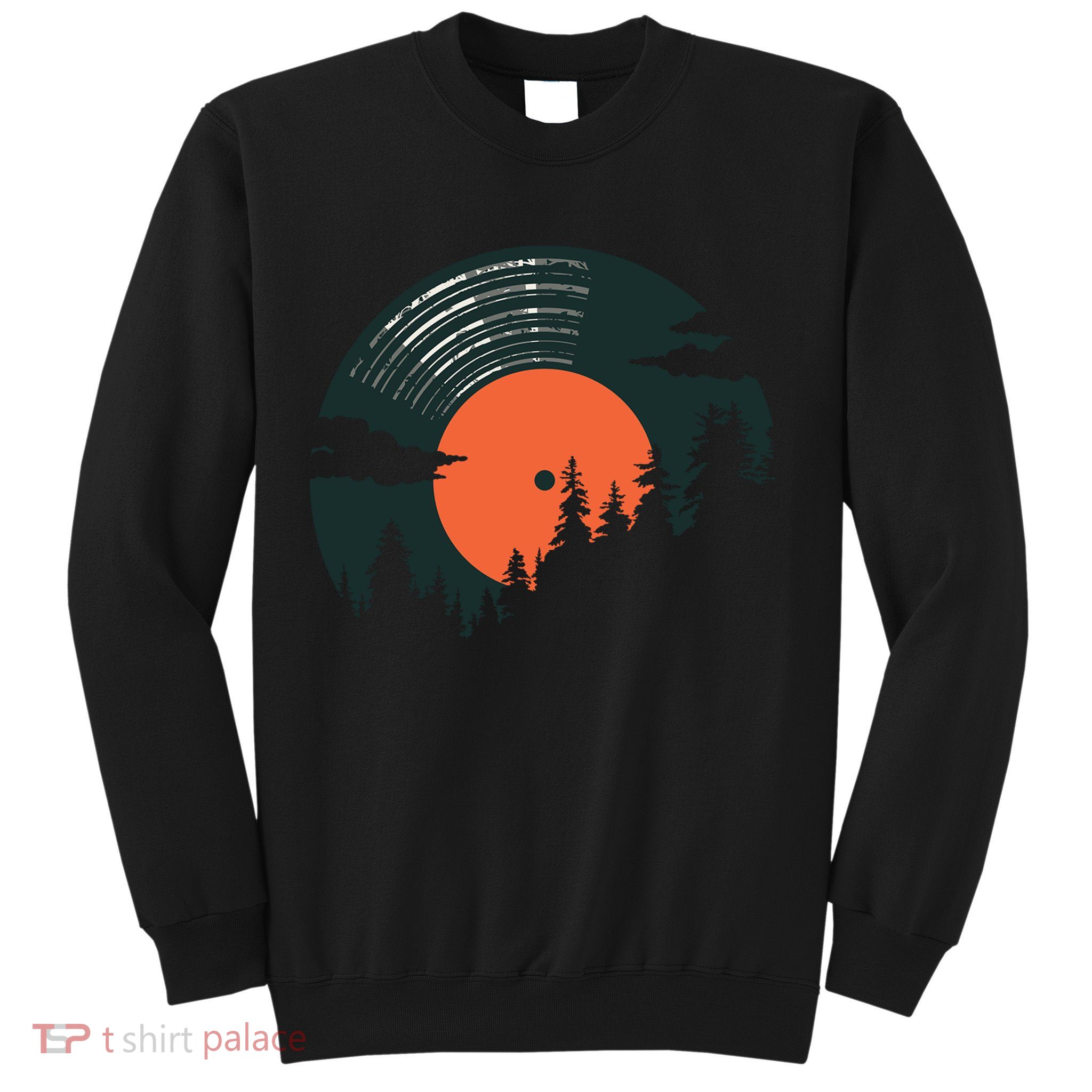 Classic Record Forest  Sweatshirt
