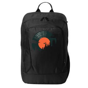 Classic Record Forest  City Backpack