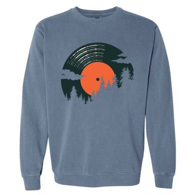 Classic Record Forest  Garment-Dyed Sweatshirt